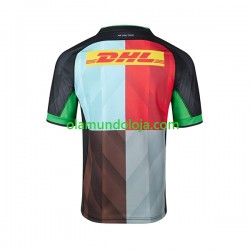 Camisola Rugby Harlequins Homem Equipamento Primeiro 2024 Manga Curta